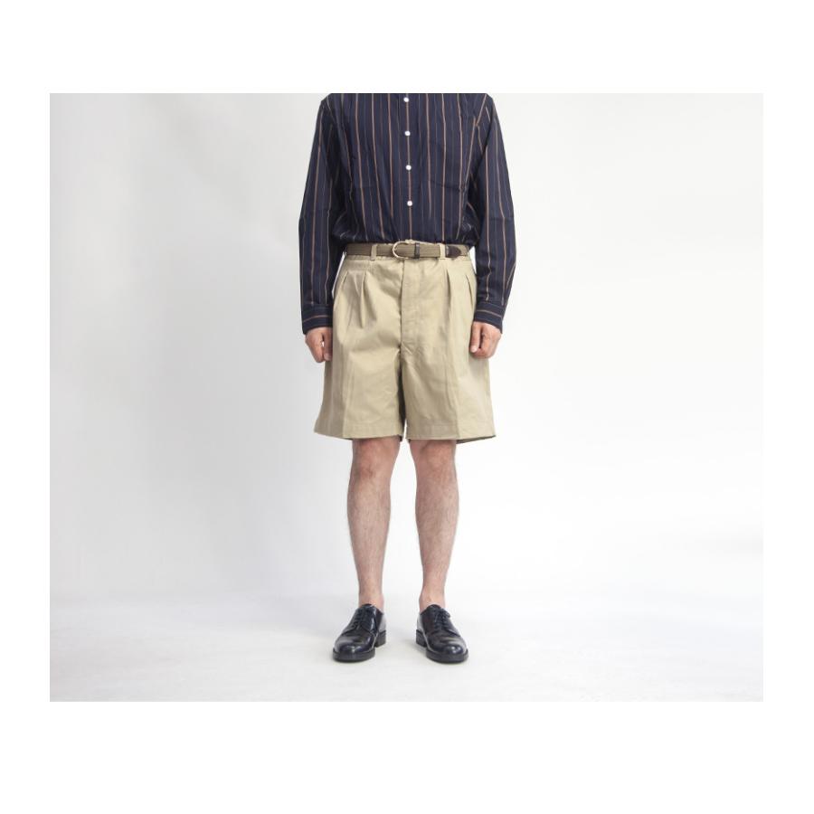 フランス軍 M-52 チノショートパンツ デッドストック メンズ : MARC