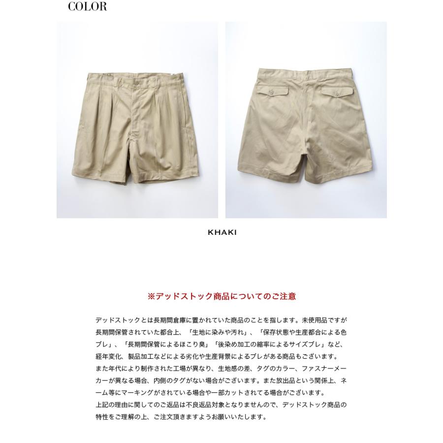 フランス軍 M-52 チノショートパンツ デッドストック メンズ : MARC
