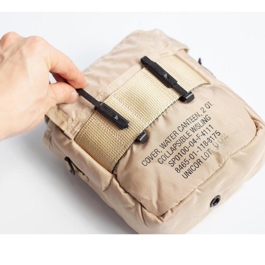 米軍 デッドストック 2QT ウォーターキャンティーンカバー ショルダー