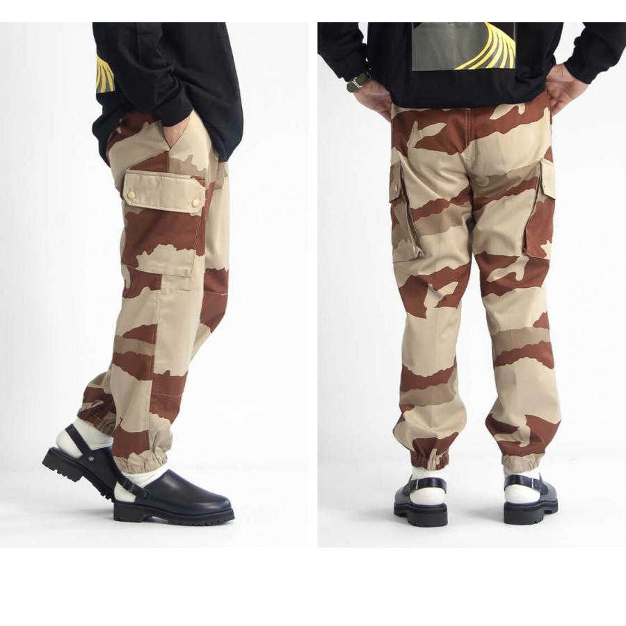 カーゴパンツ フランス軍 F-2 パラシュートパンツ デザートCCEカモ