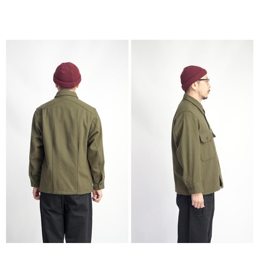 米軍 US.ARMY 1950年代 デッドストック ウールシャツ OG-108 メンズ