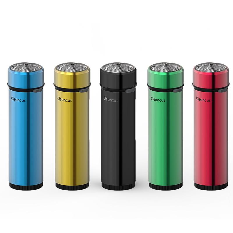 在庫あり！マクセルイズミ 5色カラーから選べる 回転式シェーバー Cleancutシリーズ 乾電池式 IZD-C290-A ZD-C290-G  IZD-C290-N IZD-C290-R IZD-C290-K