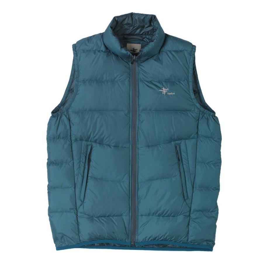 おしゃれ フォックスファイヤー ダウンベスト Alliedダウン採用 ユニットシステム対応 Pf ユニット ダウン ベスト メンズ ティール 日本 S 日本サイズs相当 特別送料無料 Www Skylanceronline Com