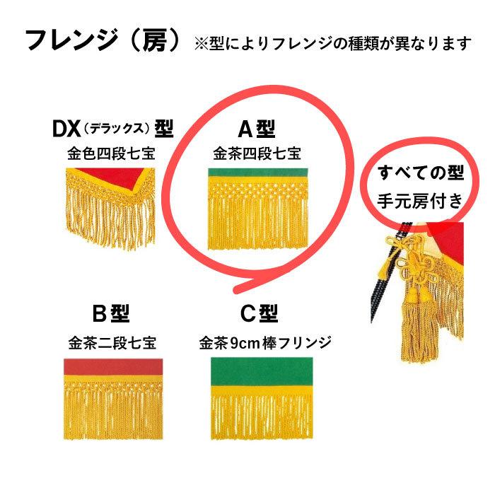 優勝旗 旗のみ A型 デジタル染色の画像