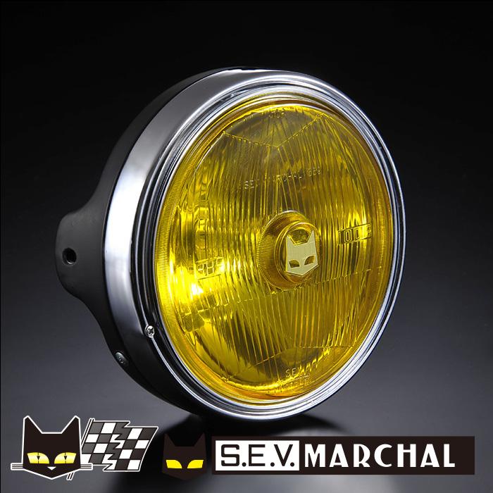 MARCHAL マーシャル ヘッドライト 889 汎用 イエローレンズ MARCHAL マーシャル ヘッドライト 889 汎用 イエローレンズ
