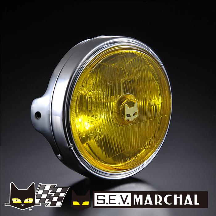MARCHAL マーシャル ヘッドライト 889 汎用 イエローレンズ MARCHAL マーシャル ヘッドライト 889 汎用 イエローレンズ
