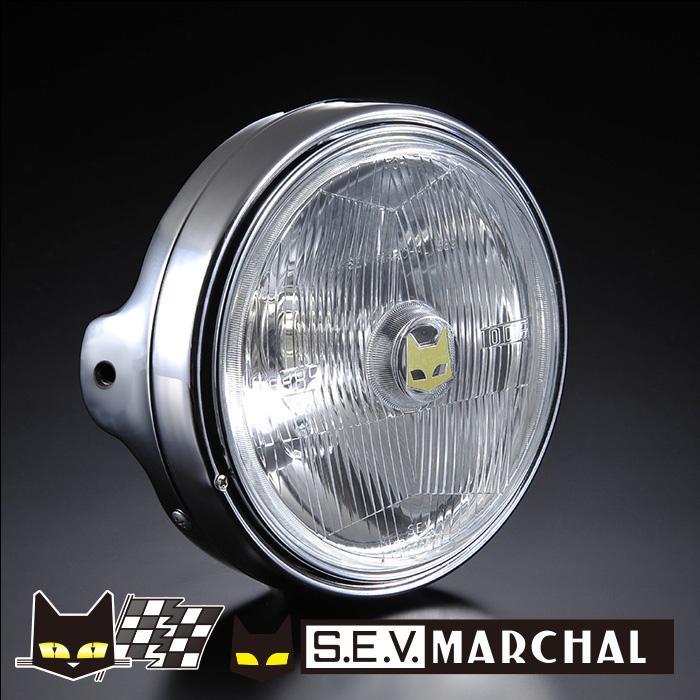 マーシャル クリア ヘッドライト ほぼ新品 MARCHAL（マーシャル） 【カワサキ】 マーシャルヘッドライト889
