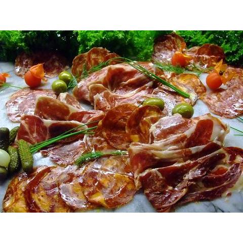 やっぱり贈り物にはイベリコ豚の生ハムセット 全部で500グラム ラウデス社 ｌａｕｄｅｓ F 輸入食材マルシェ 通販 Yahoo ショッピング