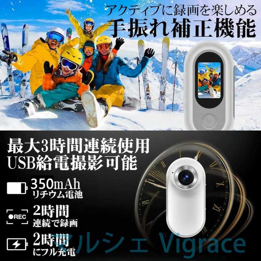 アクションカメラ 小型アクションカメラ 32GB 64GB 128GB TFカード付き