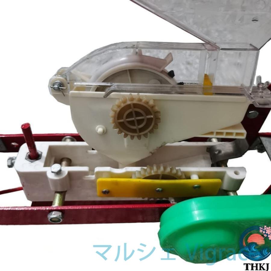種まき機 手押しタイプ 1条 播種機 目皿式 園芸用品 農機具 高精度 野菜 家庭菜園用_3