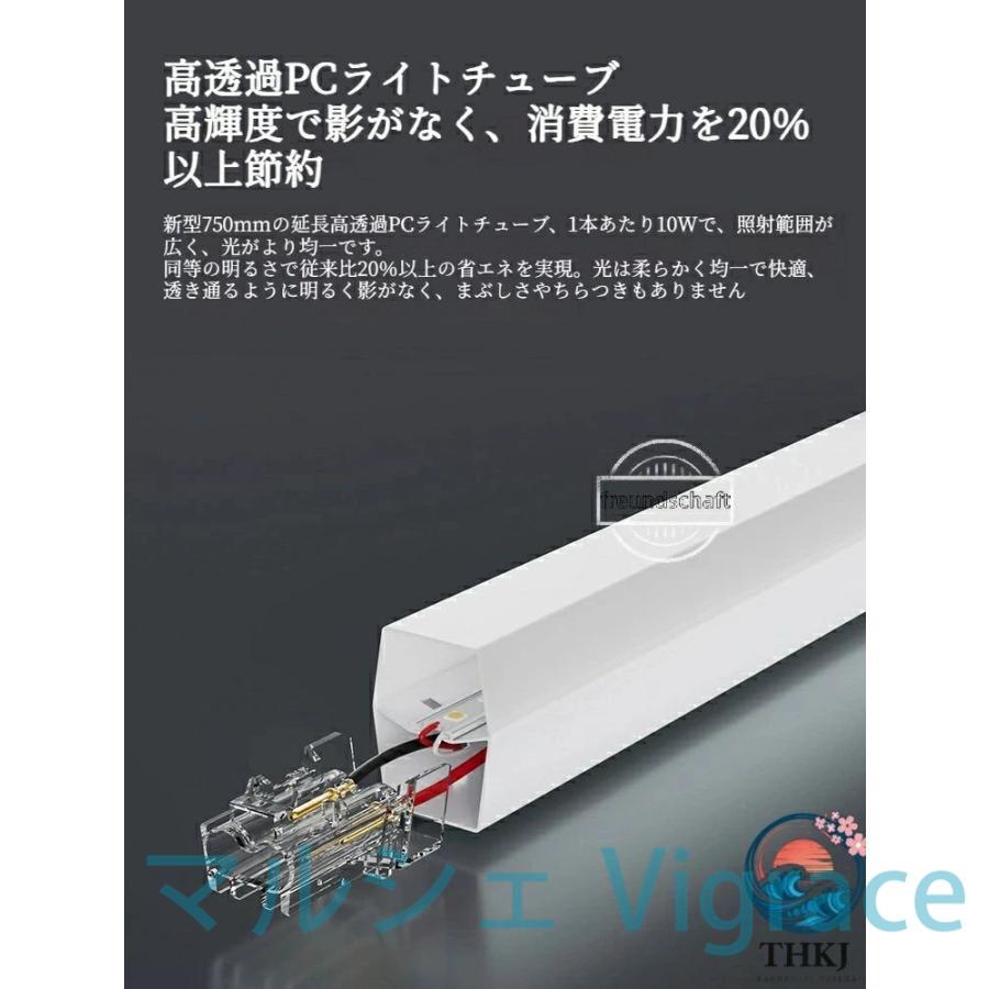 ハニカムライト ヘキサゴンライト LED 高輝度 ガレージ用六角形LEDライト 6500K 純白色光_10