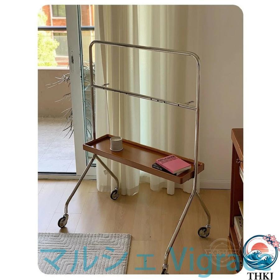 テレビスタンド 移動式 ハイタイプ テレビ台 可動式テレビ台 テレビスタンド 43 70インチ対応 キャスター付き 棚板付き 液晶TVスタンド 高さと幅を調整可能 耐荷の画像