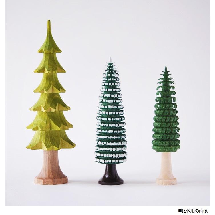 ドイツの木：モスグリーンの木4P ミニチュア : メルヒェン Yahoo!店
