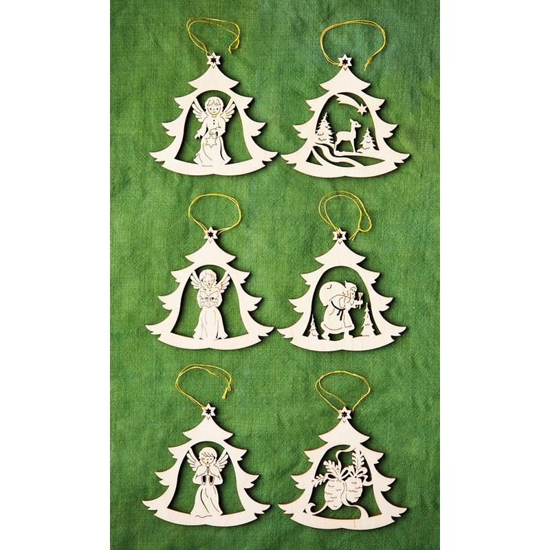 オーナメント6柄セット」 クリスマス ドイツ : メルヒェン Yahoo!店