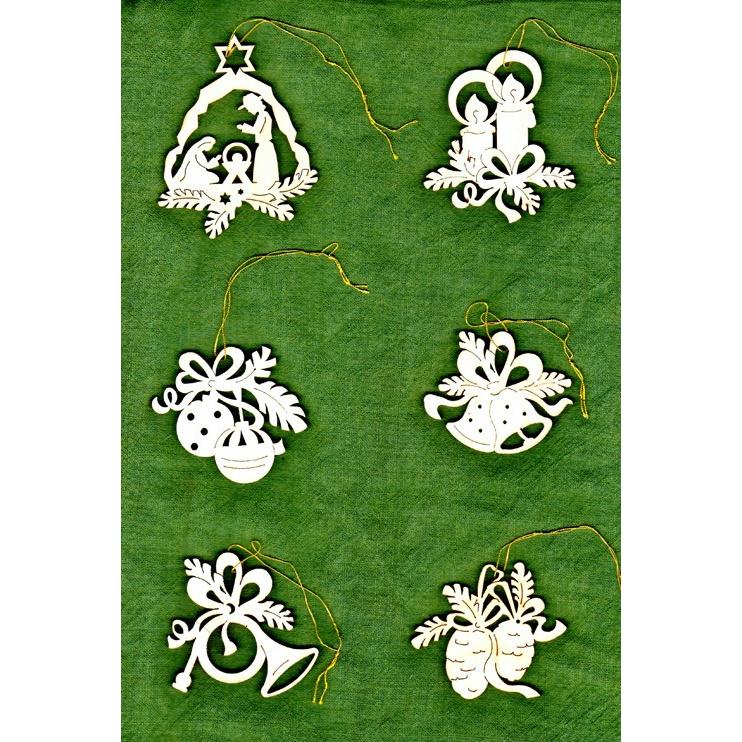 オーナメント6柄セット」 クリスマス ドイツ : メルヒェン Yahoo!店