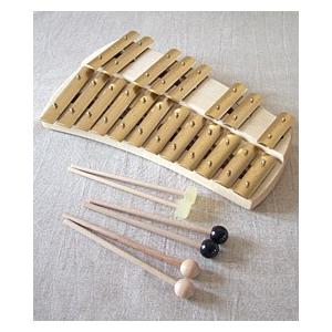 楽器 アウリスグロッケン（鉄琴）クロマティック20音 : メルヒェン