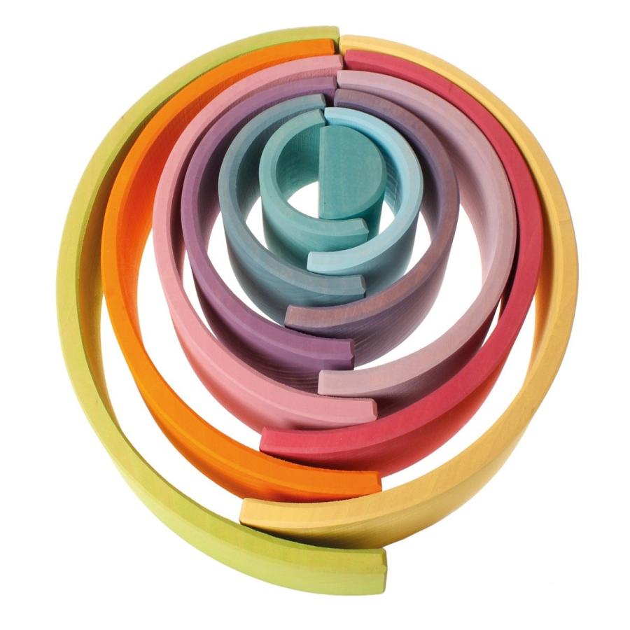 トンネルウェーブ 特大」エレメント積み木 木のおもちゃ グリム 知育