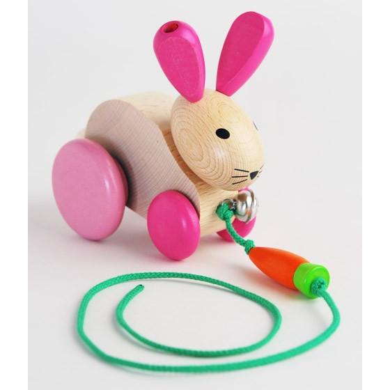 セレクタ（Selecta） 「プルトーイ・うさぎ」 木のおもちゃ ベビー