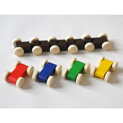 トレインカースロープ」木のおもちゃ 知育玩具 : メルヒェン Yahoo!店