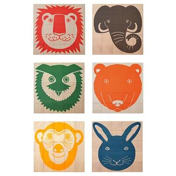 美品　ネフ社　アニマルパズル　Naef 　木おもちゃ　動物　パズル　知育玩具 アニマルパズル Naef/ネフ社 | ANDCHILD