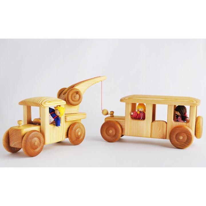 北欧のレッカー車 大 木のおもちゃ Toy05 38 メルヒェン Yahoo 店 通販 Yahoo ショッピング