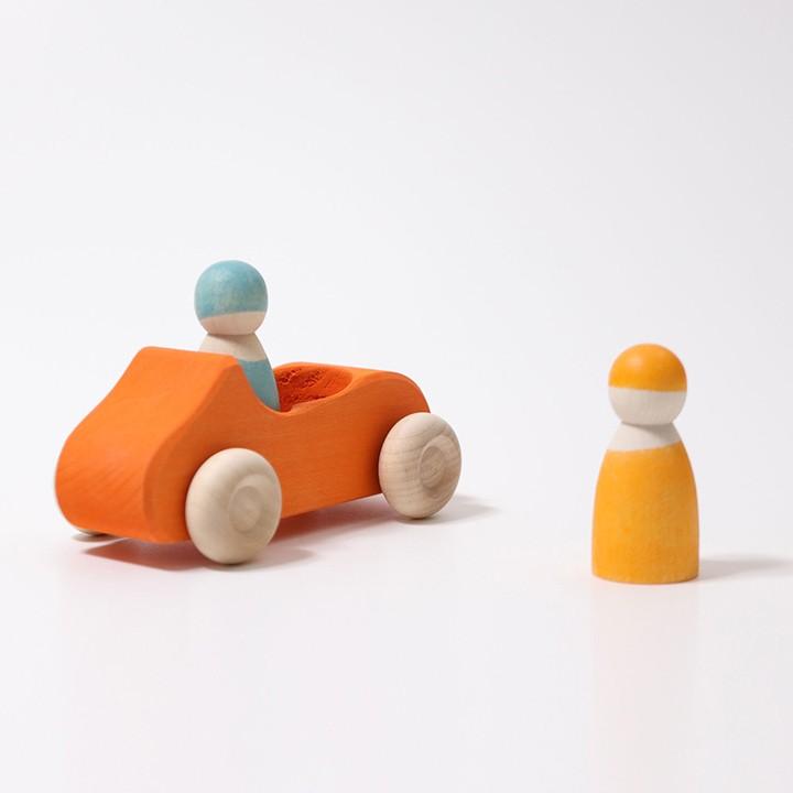 グリムス社　オープンカー　二人乗り グリムス オープンカー（二人乗り） | 赤ちゃんの木のおもちゃ