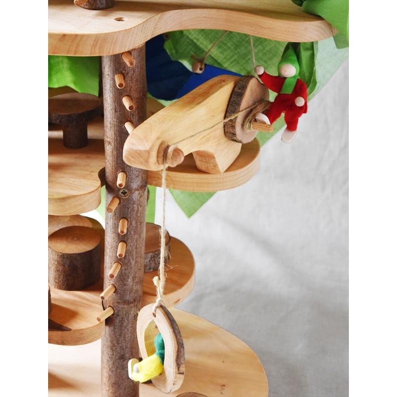 デコアのツリーハウス」ドールハウス 木製玩具 デコア社 ドイツ