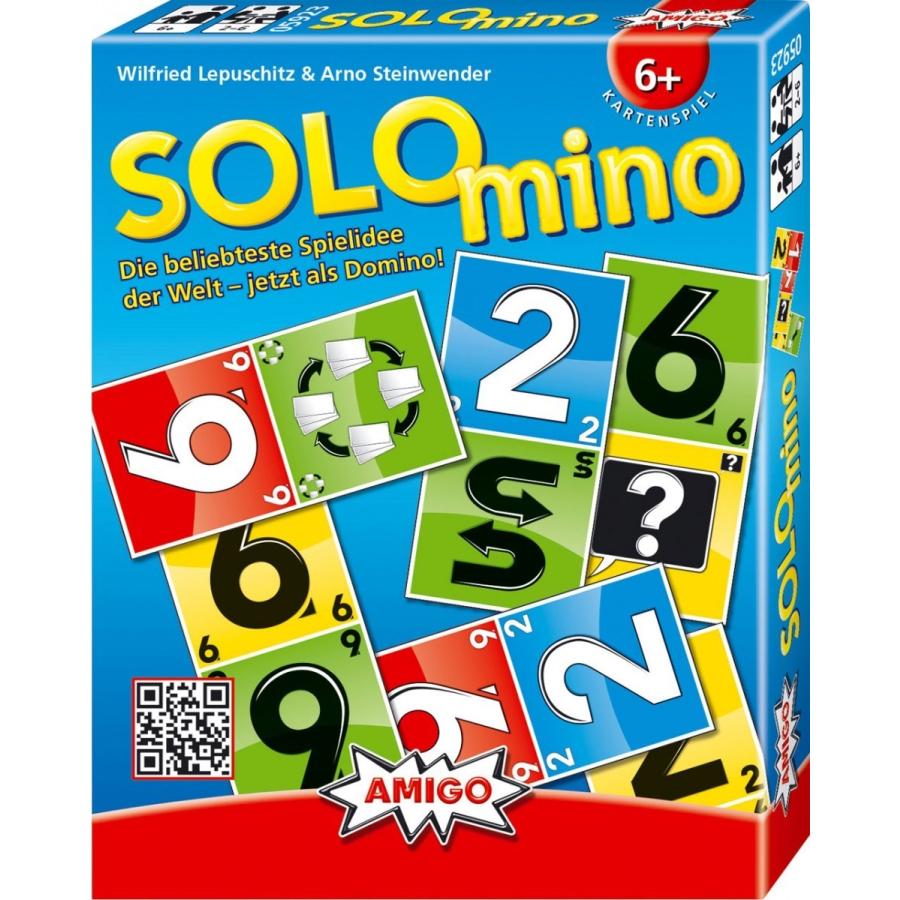 ソロ ドミノ SOLO mino」アミーゴ社 ドイツ カードゲーム スピード 瞬発力 戦略 :toy10-106:メルヒェン Yahoo!店 - 通販  - Yahoo!ショッピング