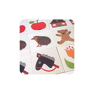 キーナーメモリー」キーナー社 スイス 木製 メモリーゲーム 知育 言葉