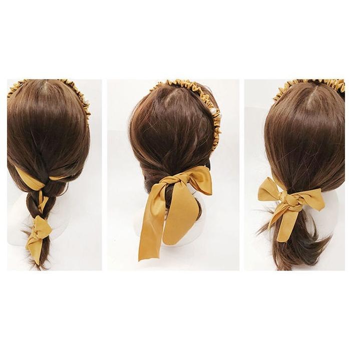 全5色 ロングリボン カチューシャ ヘアアレンジ 女の子 小学生 中学生 レディース 韓国 可愛い メルヘンローズ 春 夏 秋 冬 0977 Marchen Rose 通販 Yahoo ショッピング