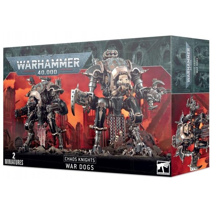 ウォーハンマー40k ケイオスナイト ウォードッグ 組立済　3体分 2022年7月23日発売】【新品】ケイオスナイト：ウォードッグ ウォー