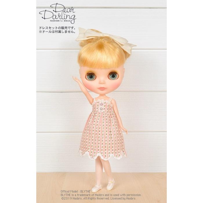 ブライス Dear Darling Fashion For Dolls 裾スカラップワンピース ピンク 22cmドール用 トイショップメルヘン 通販 Yahoo ショッピング