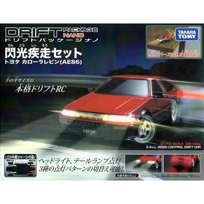 ドリフトパッケージナノ 閃光疾走セット トヨタ カローラレビン (AE86) :4904810867159:トイショップメルヘン - 通販 -  Yahoo!ショッピング