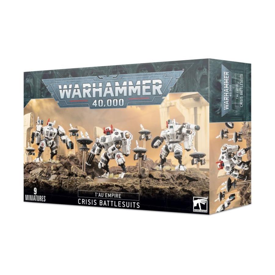 【新品】タウ・エンパイア：クライシス・バトルスーツ ウォーハンマー40.000 (T'au Empaire:CRISIS BATTLESUITS) (Warhammer 40.000)