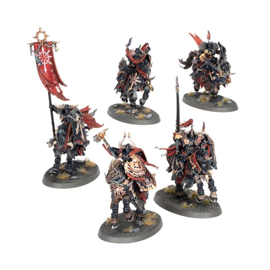 【2023年2月4日発売】【新品】 スレイヴ・トゥ・ダークネス：ケイオスナイト [ウォーハンマー] (SLAVES TO DARKNESS: CHAOS KNIGHTS) (Warhammer Age of Sigmar)の画像