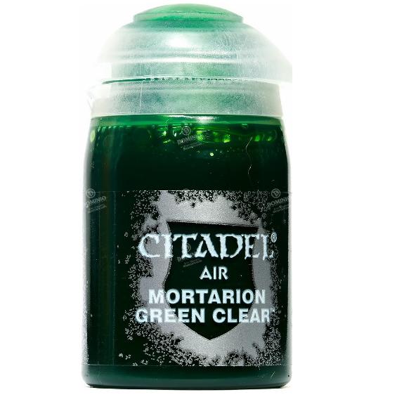 シタデルカラー：エアブラシ：MORTARION GREEN CLEAR モータリオン