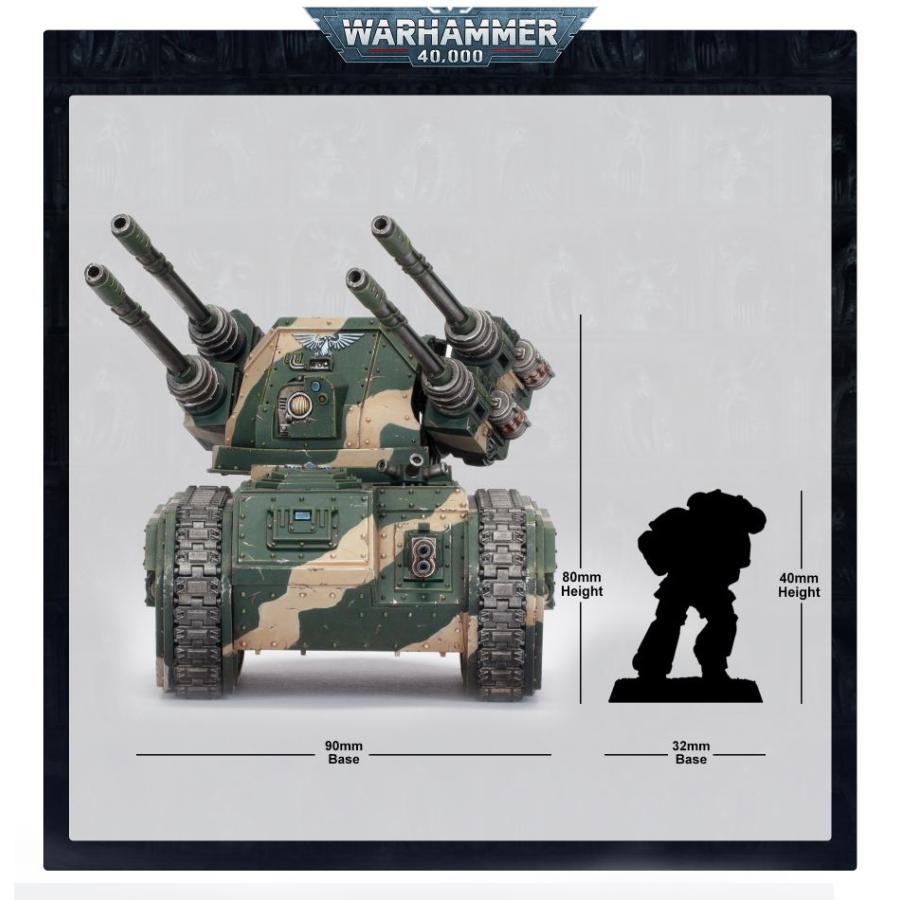 【新品】アストラ・ミリタルム：ヒドラ [ウォーハンマー40.000] (ASTRA MILITARUM HYDRA) (Warhammer 40.000)の画像