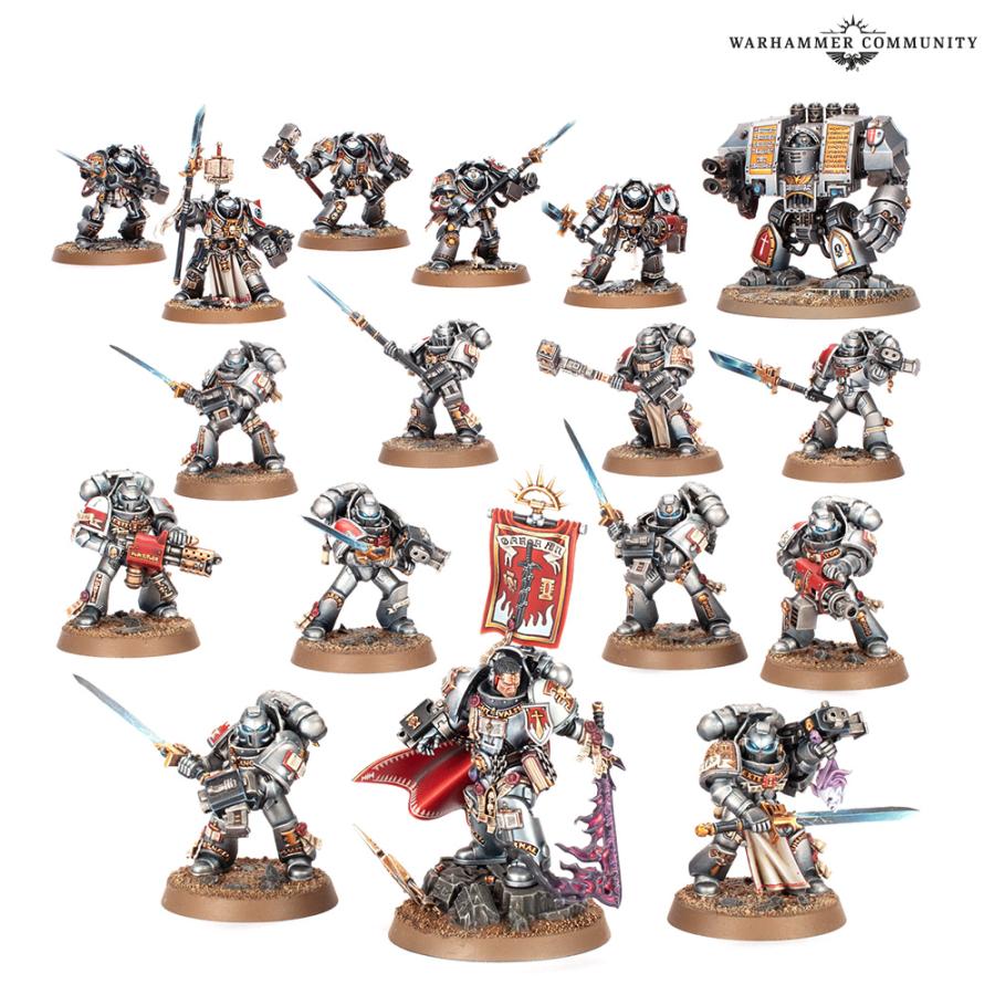 Warhammer 40,000 Combat Patrol Grey 未使用品 2025年8月9日発売】【新品】コンバットパトロール：グレイナイト