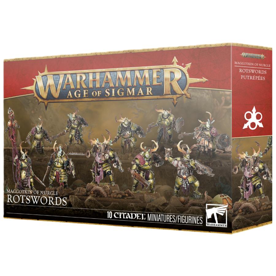 【2026年1月17日発売】【新品】マゴットキン・オヴ・ナーグル：ロットソード [ウォーハンマー] (MAGGOTKIN OF NURGLE ...