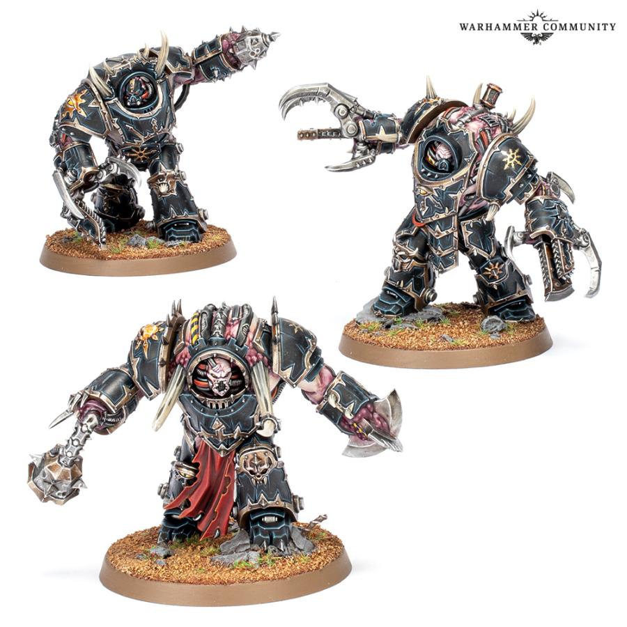 【2026年4月18日発売】【新品】ケイオス・スペースマリーン：ミューティレイター (43-43) [ウォーハンマー40,000] (CHAOS SPACE MARINES: MUTILATORS)の画像