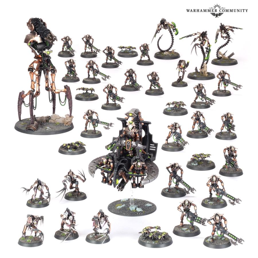 ウォーハンマー 40k ネクロン バトルフォース 超次元墳墓兵団 2026年7月11日発売】【新品】バトルフォース：ネクロン密集兵団 [49-71