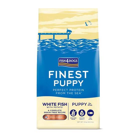 ペットフード Finest Fish 4 コンプリートフード 小粒 12kg