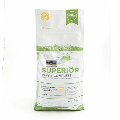 スーペリア パピー 6kg フィッシュ4 フィッシュ4ドッグ スーペリア パピー 6kg 全犬種対応