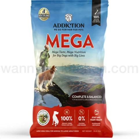 値下げ　アディクション（ADDICTION）　ドッグフード「メガ（MEGA）」 アディクション メガ MEGA 20kg オールステージ対応 グレインフリー
