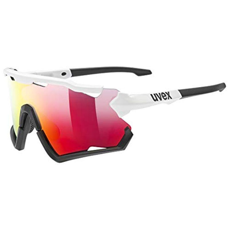 uvex(ウベックス) スポーツサングラス UV400 くもり止め ミラーレンズ 自転車/アウトドア sportstyle 228 ホワイト