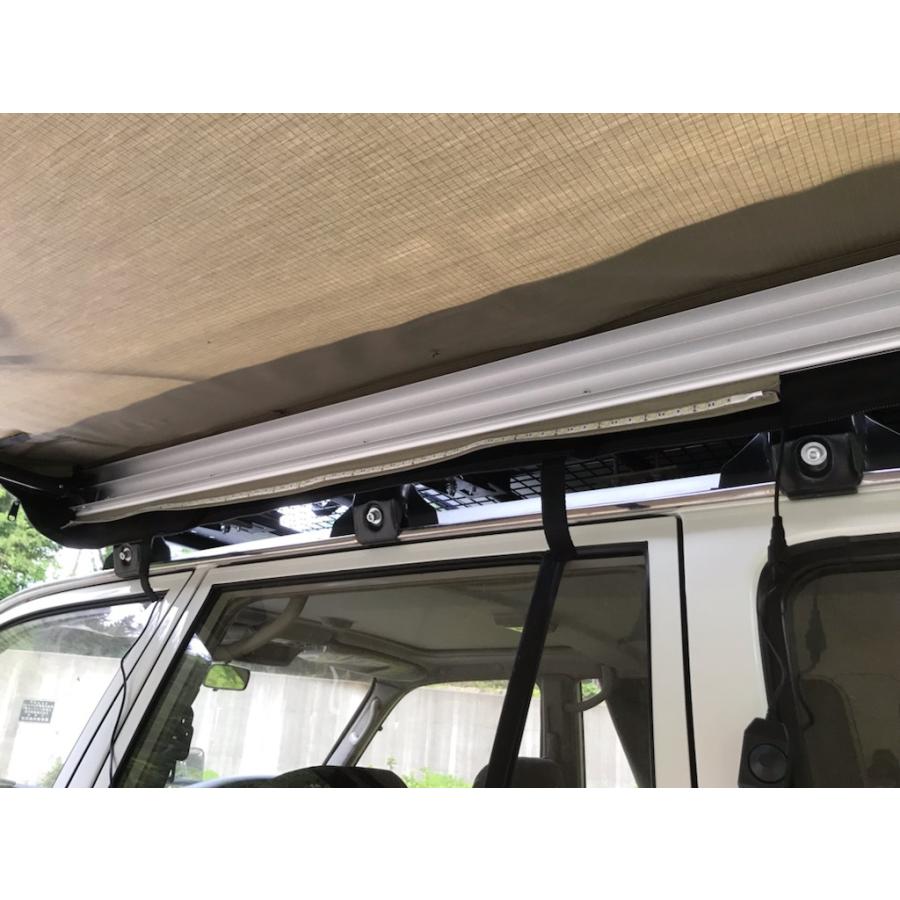 新品　サイドオーニング　　 TJM サイドオーニング2.5mx2.5m : MARCLE OFFROAD - 通販 - Yahoo