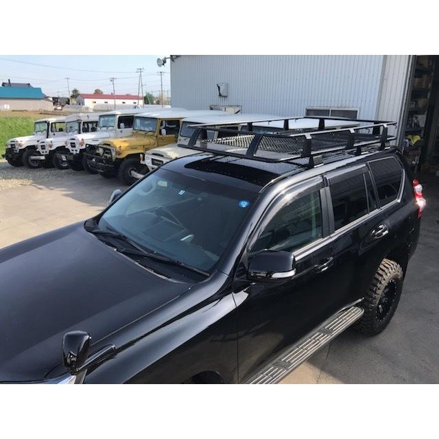 プラド150後期 スキーキャリア THULE スーリー 150系 ランドクルーザープラド(ルーフレール付