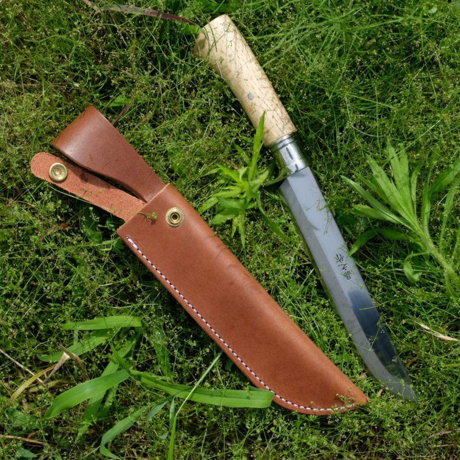 剣鉈用　革ケース　120ｍｍ　トヨクニ　晶之　土佐打刃物　ナイフケース　ナイフシース |  | 10