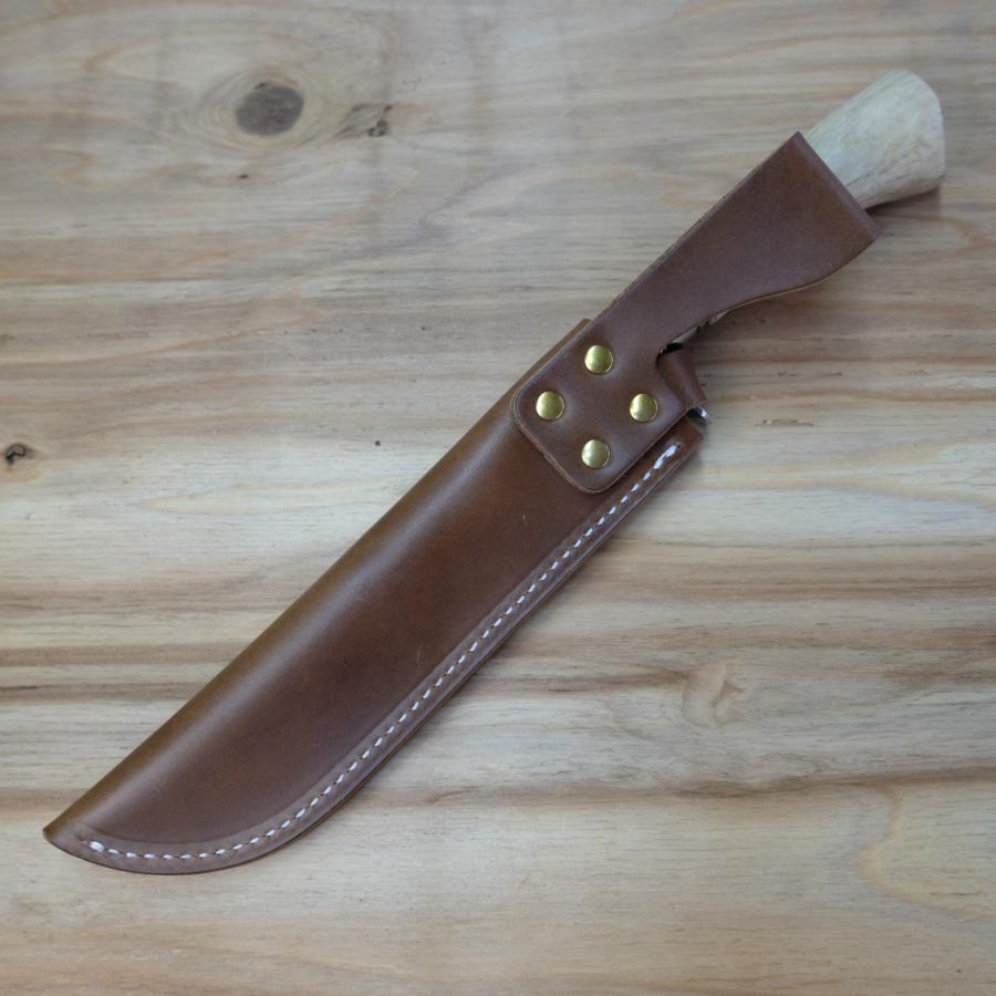 剣鉈用　革ケース　120ｍｍ　トヨクニ　晶之　土佐打刃物　ナイフケース　ナイフシース |  | 02