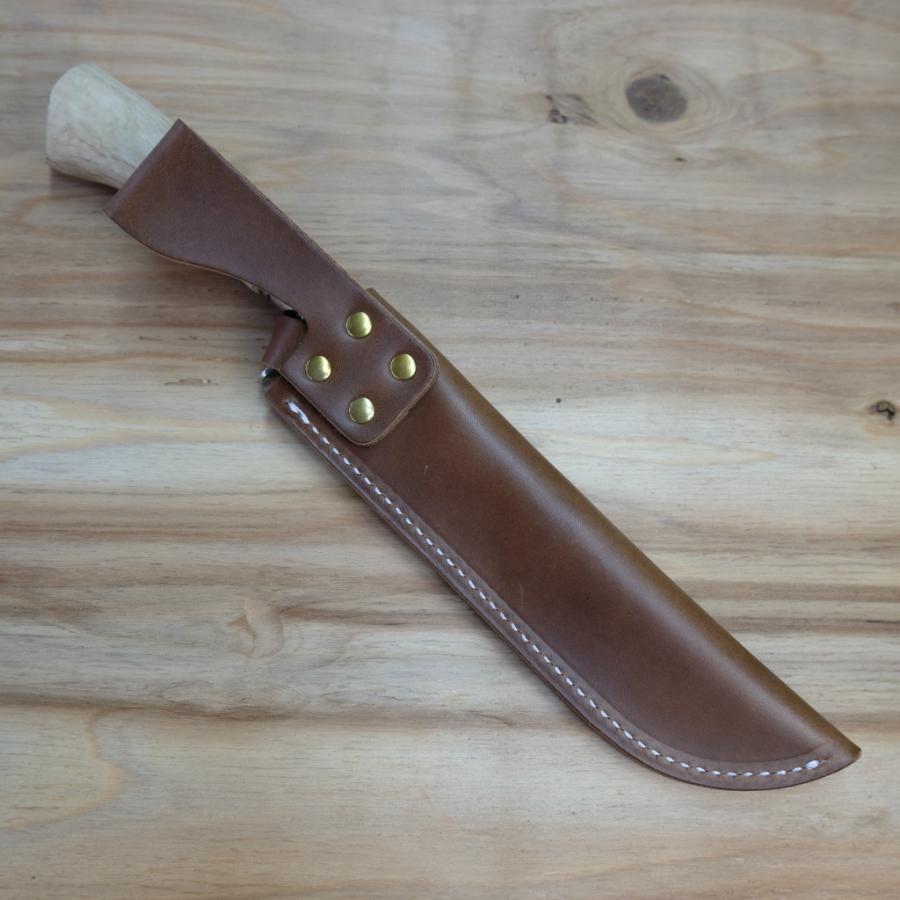 左利き用　剣鉈用　革ケース　150ｍｍ　トヨクニ　晶之　土佐打刃物　ナイフケース　ナイフシース |  | 02